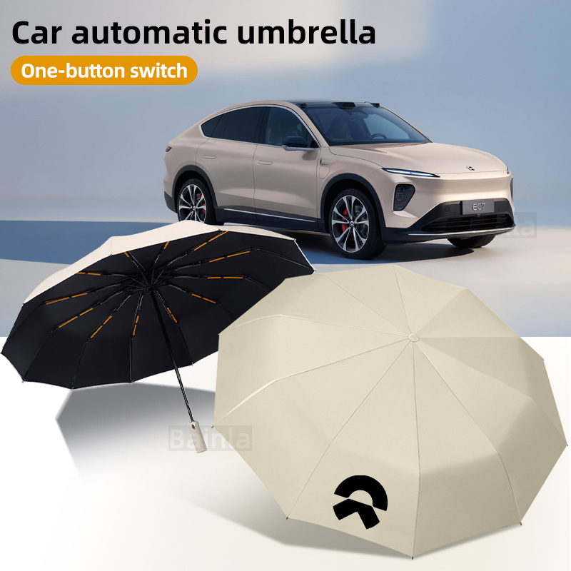 Automatic Car Sunshade - Automatyczny składany wiatroodporny parasol przeciwsłoneczny na