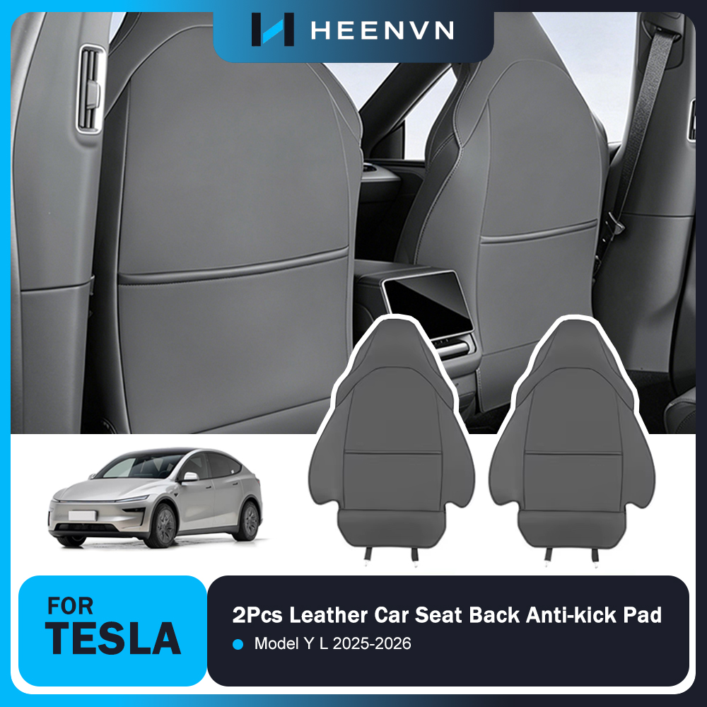 Leather Car Seat Cover - Heenvn 2 szt. skórzanych nakładek ochronnych