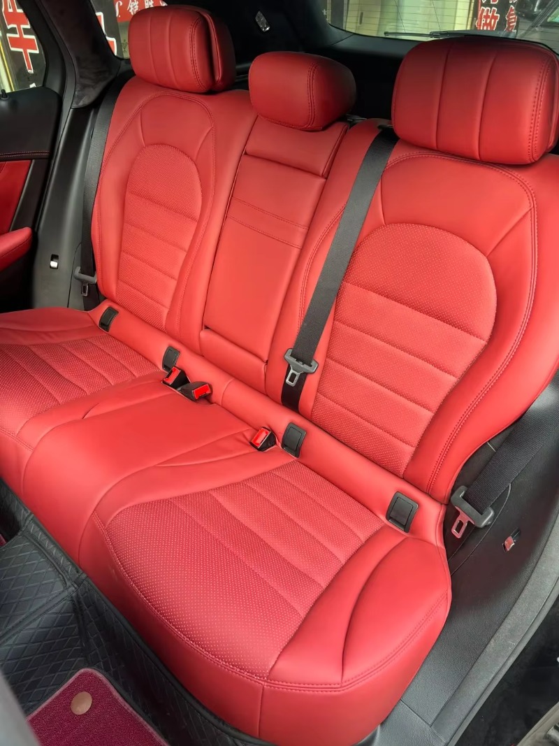Leather Car Seat Cover - Pełny pokrowiec na siedzenie samochodowe z