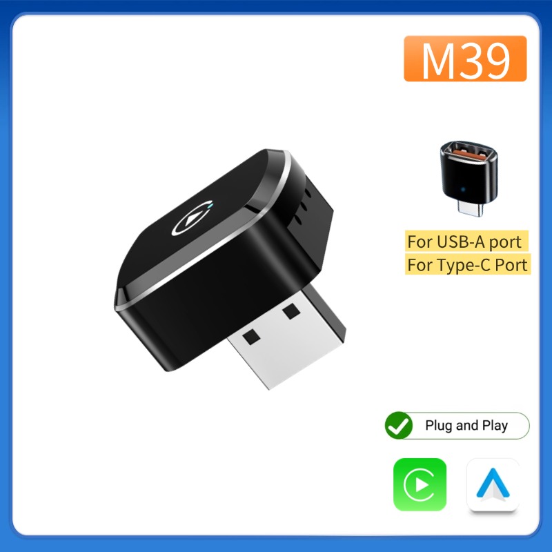Car Accessories Usa - Adapter CarPlay Android Auto Bezprzewodowy USB