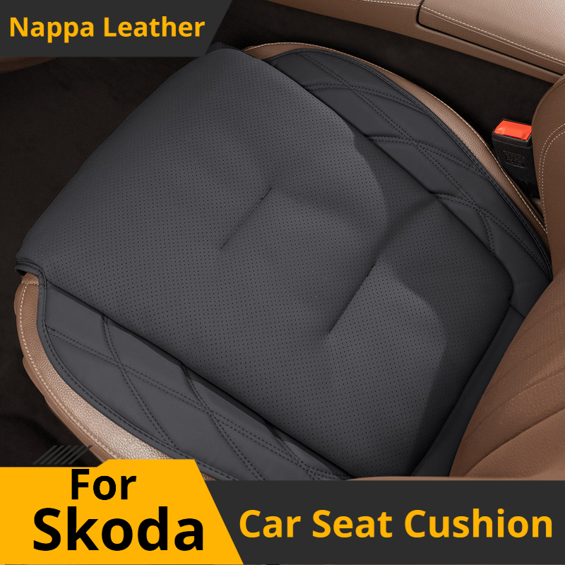 Leather Car Seat Cover - Skórzana poduszka na siedzenie samochodowe do