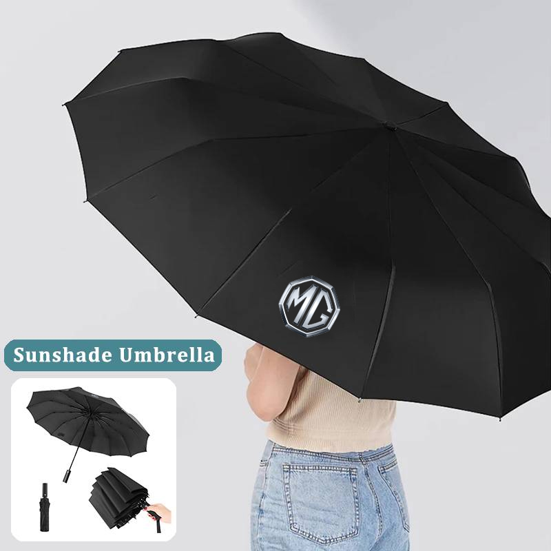 Automatic Car Sunshade - Automatyczny składany parasol przeciwsłoneczny z logo