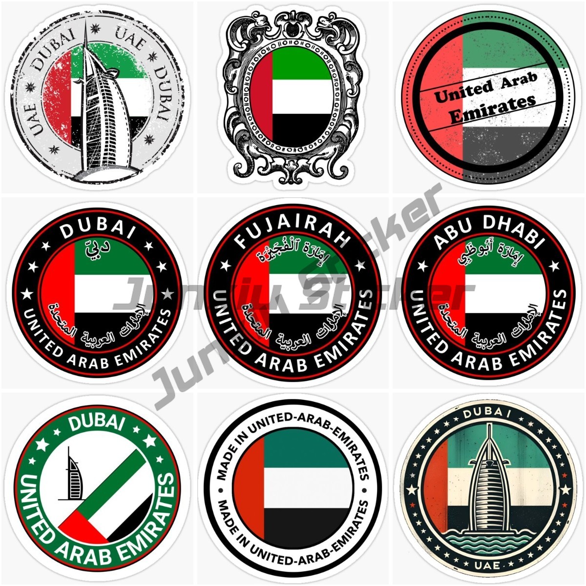 Emblemat i odznaka flagi narod – Car Accessories Uae recenzja i cena