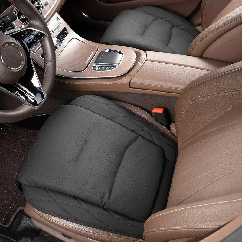 Skórzana poduszka na siedzenie – Leather Car Seat Cover recenzja i cena