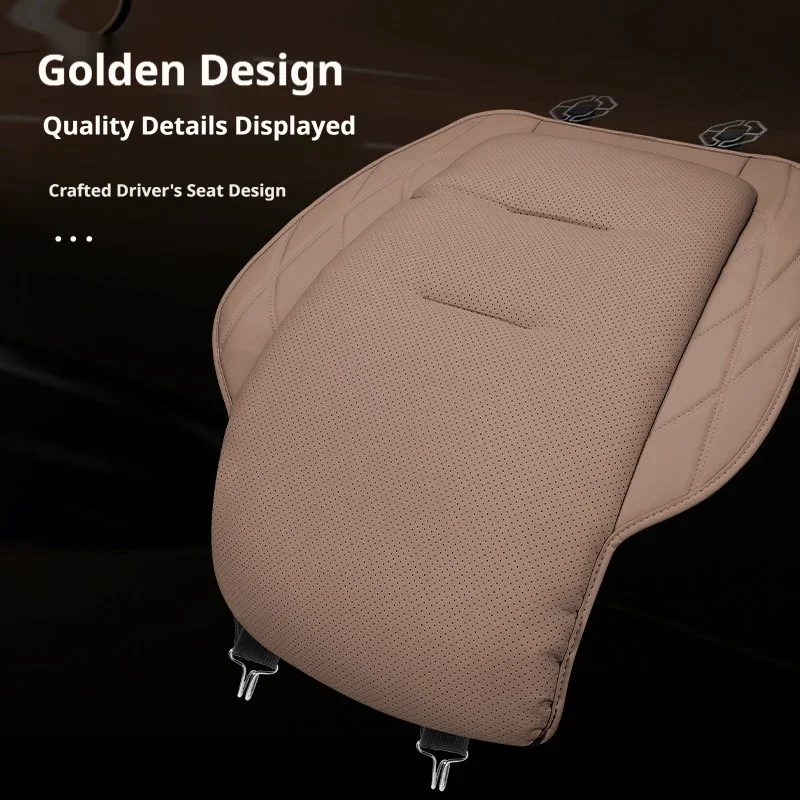 Skórzana poduszka na siedzenie – Leather Car Seat Cover recenzja i cena