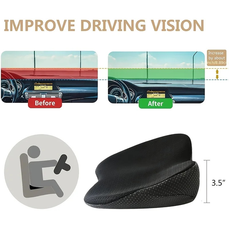 Poduszka na siedzenie samochod – Car Seat Cushion Memory Foam recenzja i cena