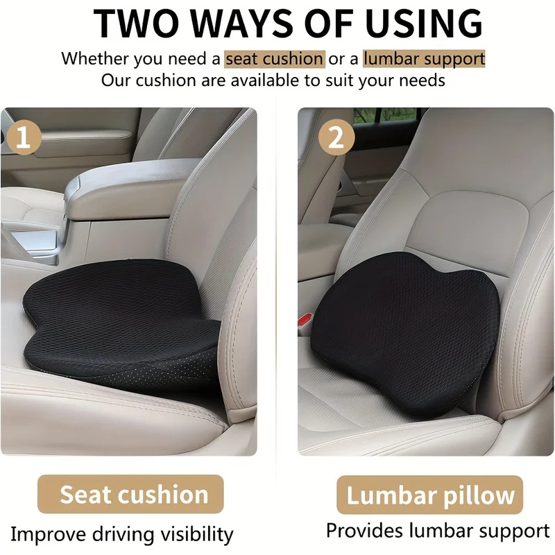 Poduszka na siedzenie samochod – Car Seat Cushion Memory Foam recenzja i cena