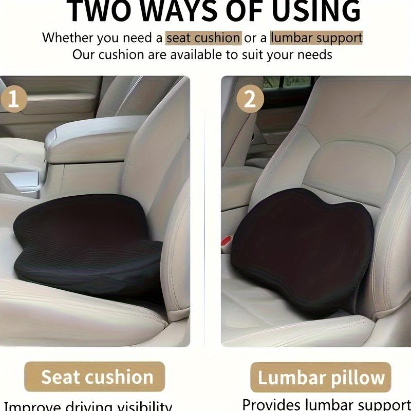 Poduszka samochodowa 2w1 z pod – Car Seat Cushion Memory Foam recenzja i cena