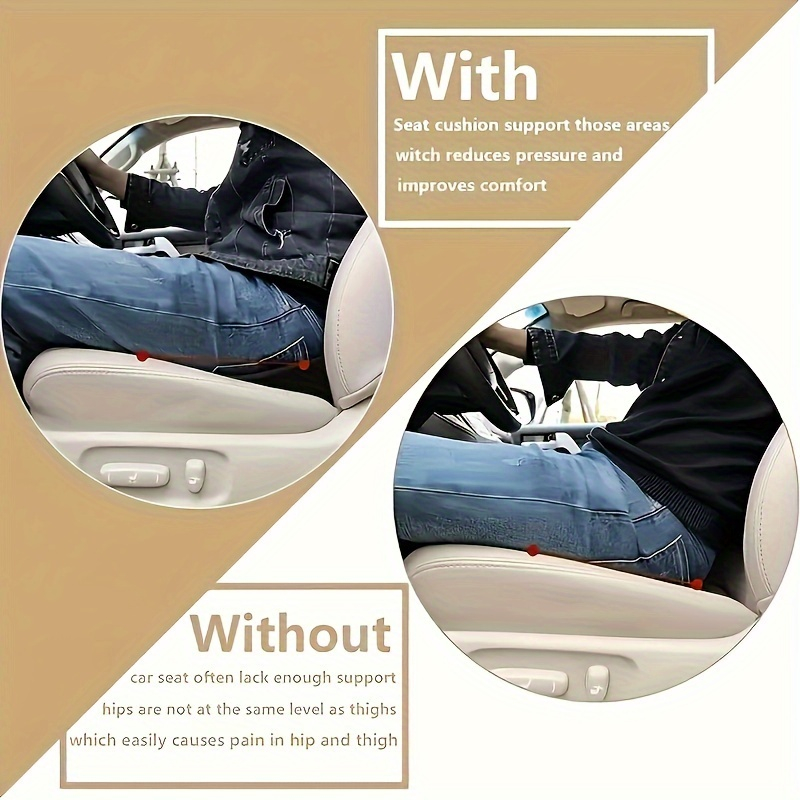 Poduszka samochodowa 2w1 z pod – Car Seat Cushion Memory Foam recenzja i cena